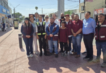 Laura Imelda inaugura remodelación de la Calle Hidalgo