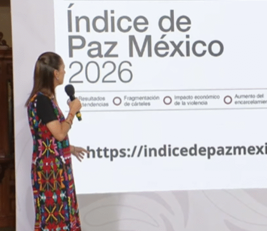 Índice de Paz registra mejora histórica de 5.1%