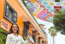 Tlaquepaque estrena Cielo Tejido por el Mundial